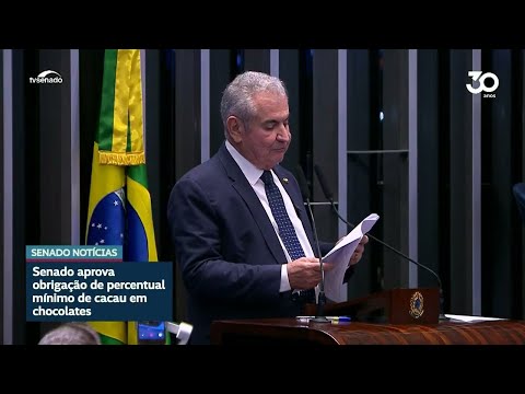 Aprovada definição de quantidade mínima de cacau em chocolates