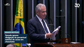 Aprovada definição de quantidade mínima de cacau em chocolates