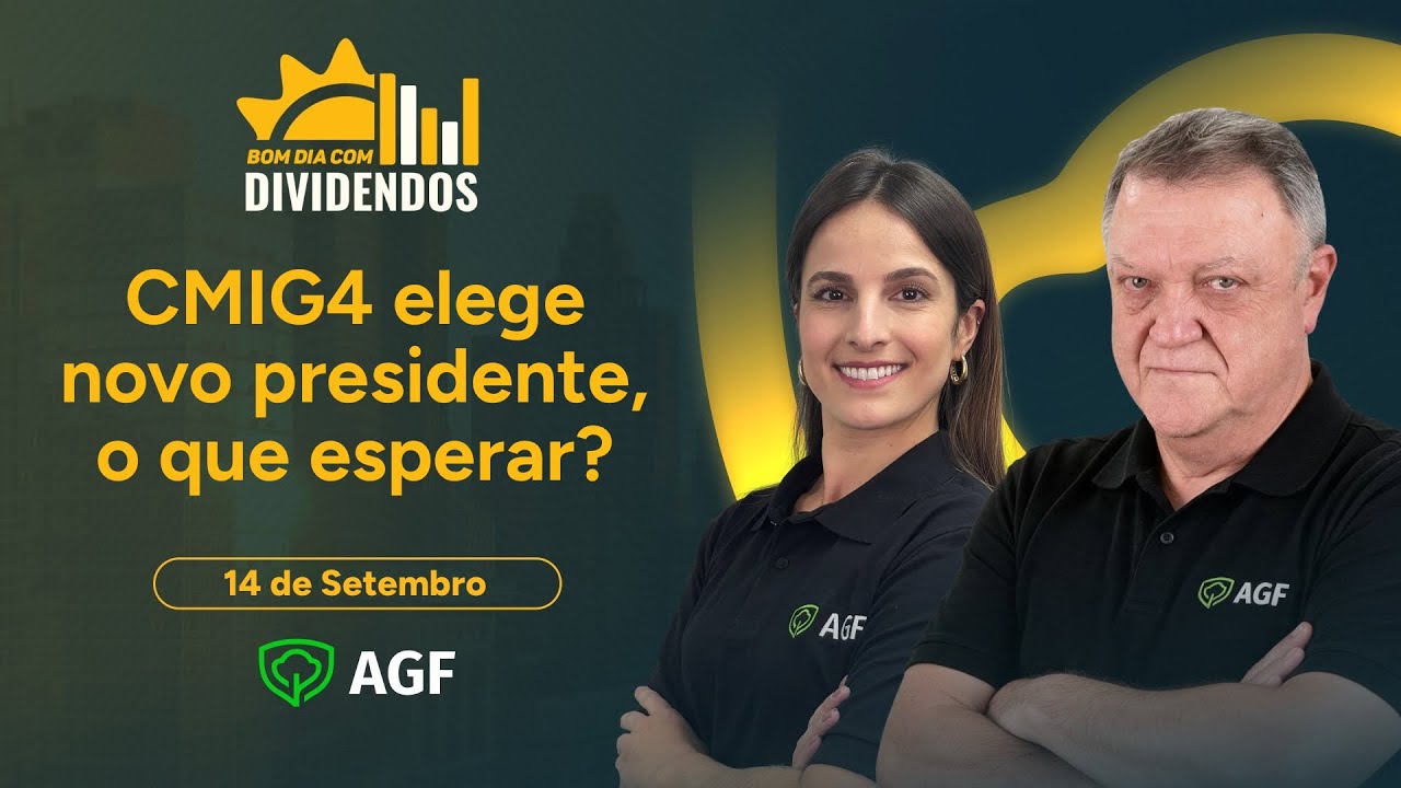 CMIG4: O que a mudança de CEO sinaliza no longo prazo? | Bom Dia com Dividendos