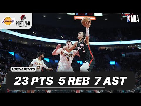 DALANO BANTON vs LOS ANGELES LAKERS | 23 PTS - 5 REB - 7 AST - 1 STL | 04-14-2025 Highlights