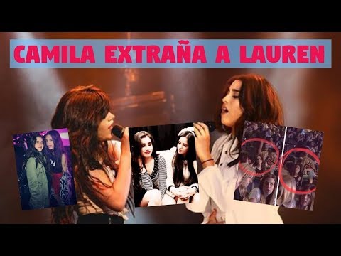 Momento Camren nunca antes visto "Camila recuerda el concierto 1975"