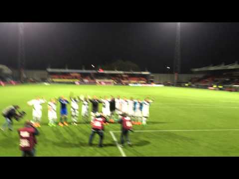 PSV Support: Spelers feesten met uitvak : S.B.V. Excelsior - PSV : 2-3 : 25/4/2015