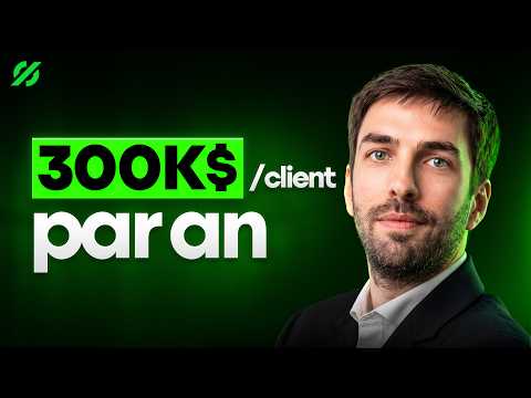 Il fait 15M$/an avec seulement 30 clients (un marché inexploité)