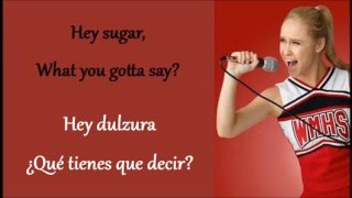 Glee: Everybody Talks (Lyrics + Español)