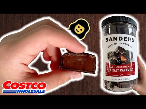 Sander’s Dark Chocolate Sea Salt Caramels - Costco Product Review