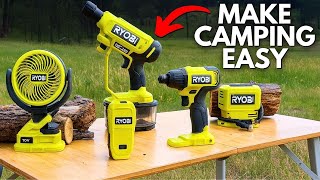 12 Power Tools You’ll Wish You Had for Camping!
