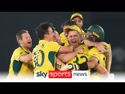 Australia beat India by six wickets to claim sixth Cricket World Cup