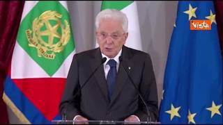 Mattarella: Difesa comune europea non mira alla guerra, ma è uno strumento di pace