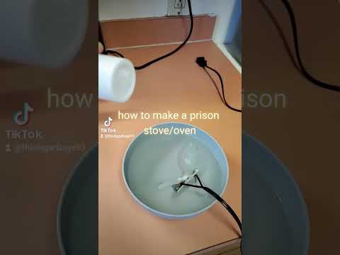 a good life skill I learned while locked up. prison oven.how to make a stinger/banger