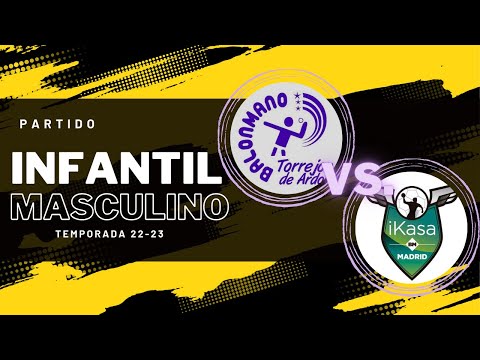 PARTIDO INFANTIL MASCULINO. TORREJÓN  vs IKASA. TEMPORADA 22-23 - 18/02/2023