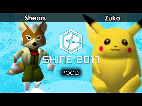 Shine 2017: BDSM | Shears (Fox) V Zuko (Pikachu) - Smash 64 | Pools