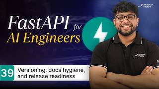 FastAPI Release Readiness: Versioning, Docs, and Consistency