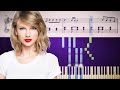 Taylor Swift - exile (feat. Bon Iver) - Piano Tutorial + SHEETS