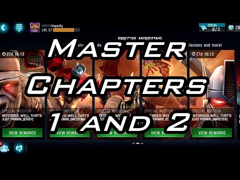 Reforged Primal Spotlight - Master Chapters 1 and 2 - Transformers: Forged to Fight