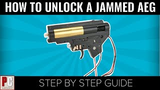 How to UNLOCK a JAMMED AEG | EASY AIRSOFT TECHING