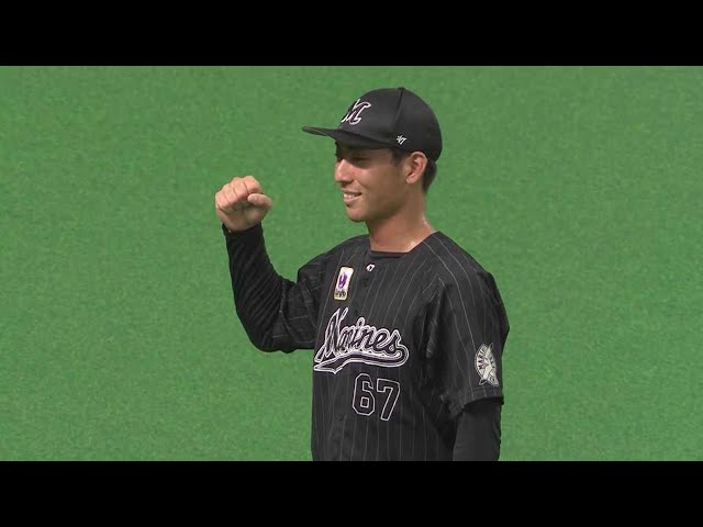 マリーンズ・茶谷健太選手ヒーローインタビュー 7月23日 北海道日本ハムファイターズ 対 千葉ロッテマリーンズ