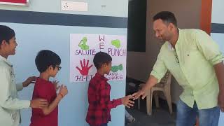 Welcoming Students On The First Day Of School #firstdayofschool #students #welcome #shaazmehuvlogs