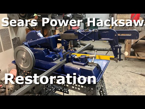 1950's Power Hacksaw Restoration