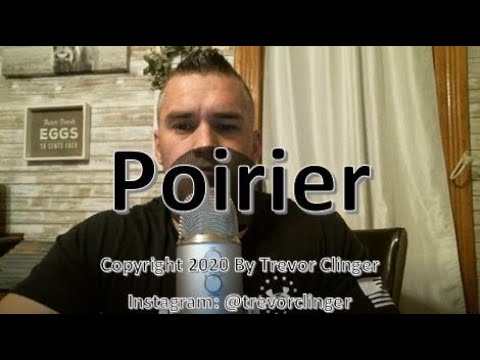 How To Pronounce Poirier
