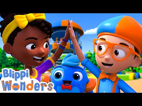 Having Fun in the Sun 😎| Blippi Wonders | Science Cartoons For Kids| Moonbug Kids - Our Green Earth