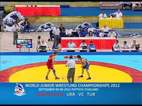WORLD JUNIOR WRESTLING CHAMPIONSHIPS 2012_UKR VS TUR