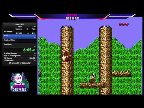 Rygar Any% in 13:19 - First completed run
