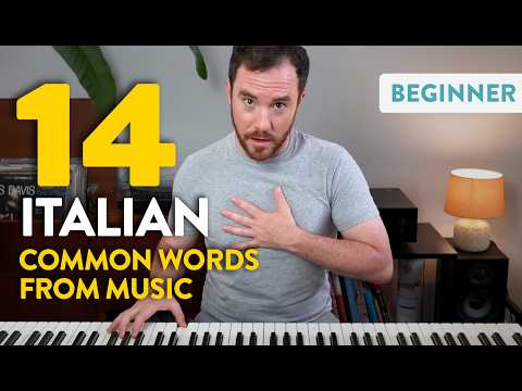 14 Italian Music Words That Will Help You Speak Italian || Beginner