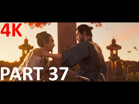 GHOST OF TSUSHIMA Walkthrough Gameplay Part 37 (FULL GAME) (4K) (60FPS) No Commentary