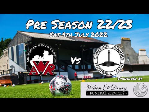 Ardrossan Winton Rovers Vs Cumnock Juniors (2-2) | Pre Season Friendly | 09/07/22