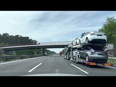 Germany Berliner Ring Autobahn A10 Schönefelder Kreuz - Kreuz Potsdam