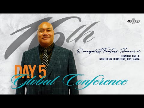 Assembly of God Church of Samoa Global -Day 5 Service Global Conference 2026
