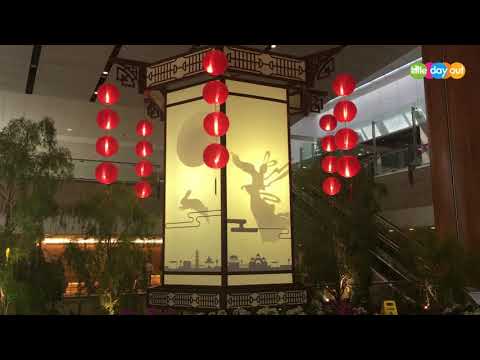 走马灯 / Revolving Lantern Displays at Singapore's Changi Airport T2 and T3 2017