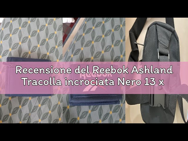 Vídeo relacionado con Reebok Ashland Bandolera Cruzada Azul 13x18x4 cms Poliéster by Joumma Bags