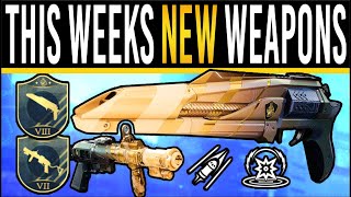 Destiny 2: NEW WEAPONS THIS WEEK! Brave QUESTS, Midnight Coup & Mountaintop Rolls!