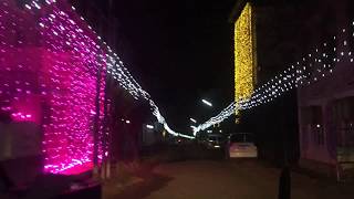 preview picture of video 'Ollur church light decoration 2017'
