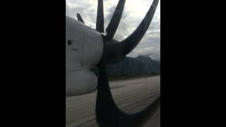 preview picture of video 'Bombardier Q400 (9A-CQB) Croatia Airlines landing in Dubrovnik'