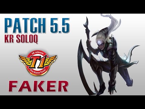 SKT T1 Faker - Diana Mid Lane - KR SoloQ
