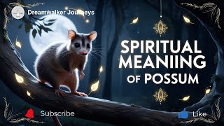 Spiritual Meaning of Possum | Strategy, Survival & Hidden Wisdom