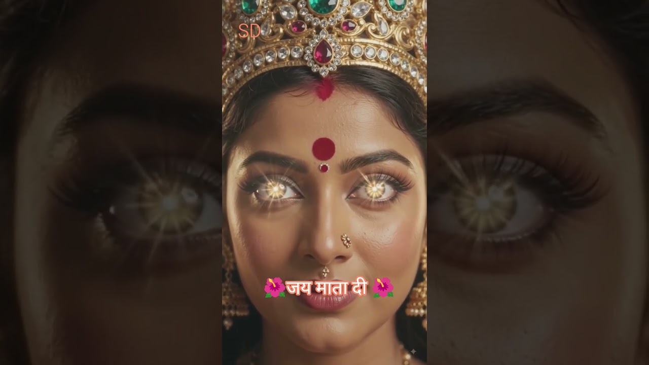 🌺माँ दुर्गा का दिव्य स्वरूप🙏🌺#jaimatadi #durgamaa #navratri #shortsfeed #viralshorts #bhakti