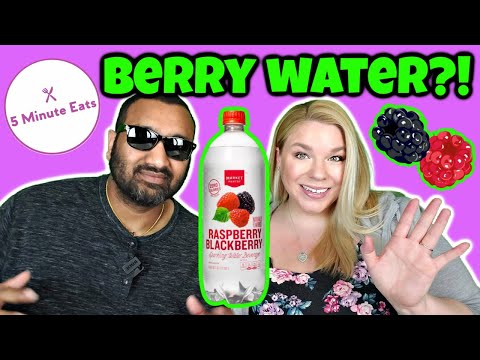 Market Pantry Raspberry Blackberry Sparkling Water Review