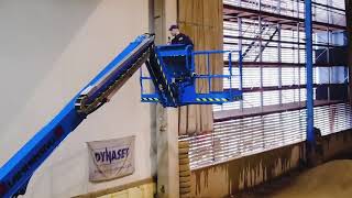 DYNASET HG 3,5 kVA Hidrolik Jeneratör Genie Platform Üzerinde