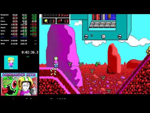 Commander Keen 6 any% in 3:22.83 - World Record!
