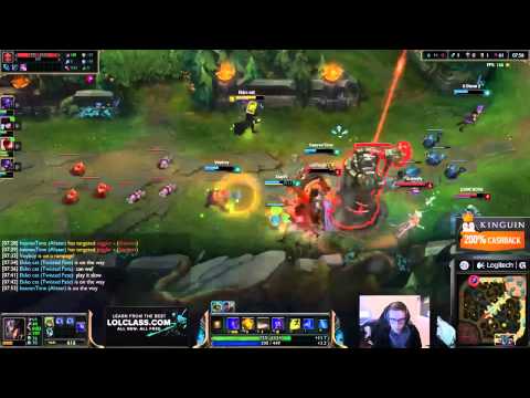 Bjergsen as Twisted Fate vs Diana Mid   League Of Legends Twisted Fate Guide Full Gameplay
