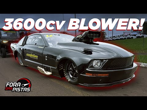 FASTEST MUSTANG IN BRAZIL! PROMO 3600HP BLOWER CLAUDIO CASTAÑON