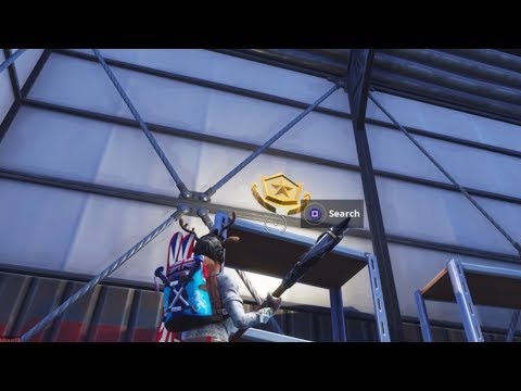 Fortnite Battle Royale - Secret Season 7 Week 3 Battlestar Location (Snowfall Challenges)