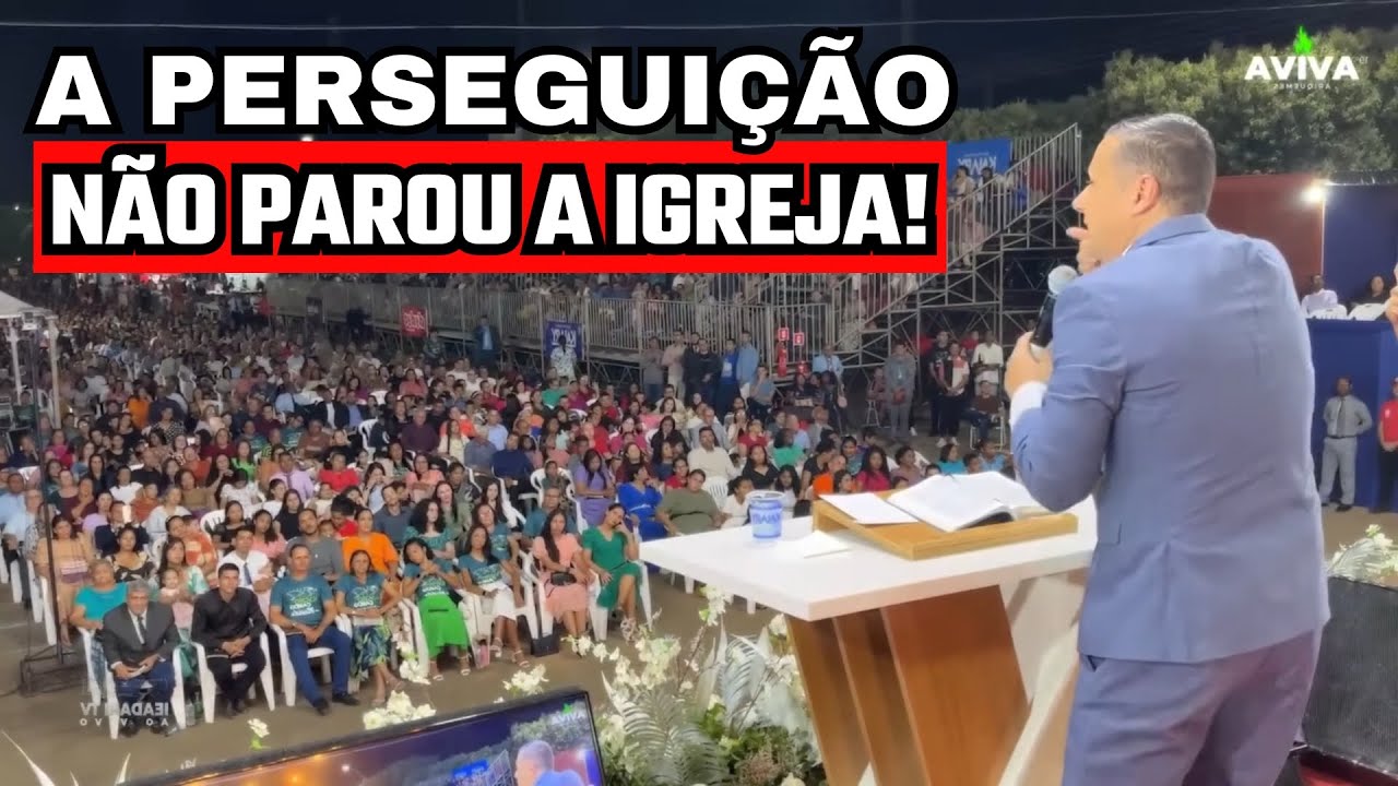Pregação | NA PERSEGUIÇÃO A IGREJA CRESCE | Pr. Juliano Fraga