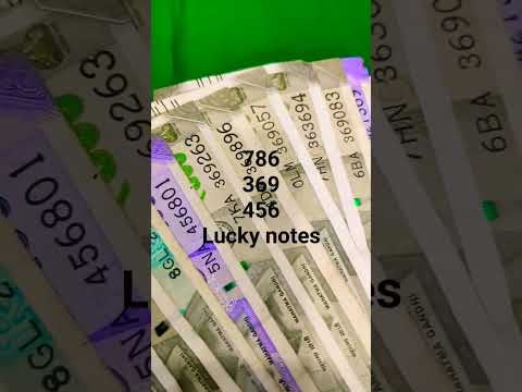 786,369,456 lucky number notes 🙂#angle numbers#rare notes