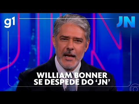 William Bonner se despede do ‘JN’ e César Tralli formará dupla com Renata Vasconcellos
