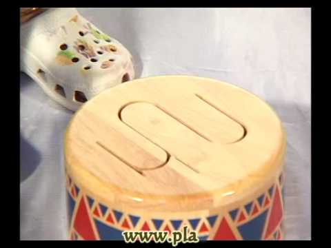 Plantoys wooden toy educational toy 6404 Solid Drum