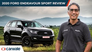 2020 Ford Endeavour Sport Review | The Best Full-Sized SUV To Buy In India | CarWale